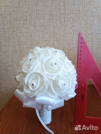 Букет дублёр для невесты из фоамирана