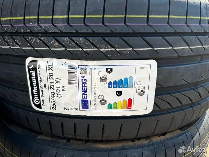 Continental ContiSportContact 5P 255/40 R20 101Y
