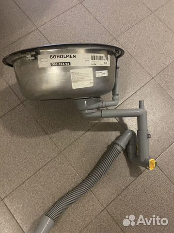 IKEA Мойка Boholmen и сифон Lillviken купить в Красногорске | Товары ...