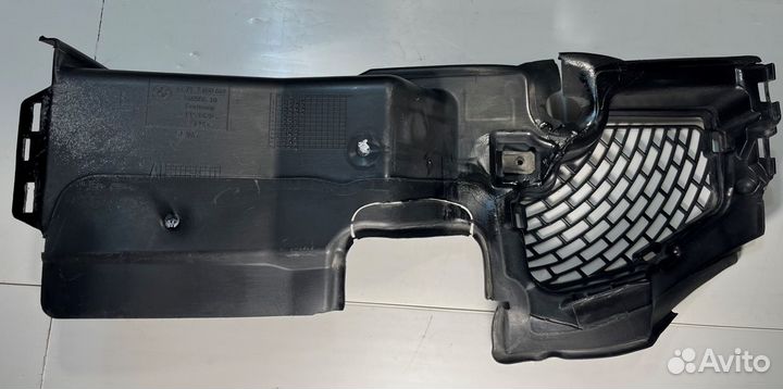 Воздуховод радиатора BMW E60