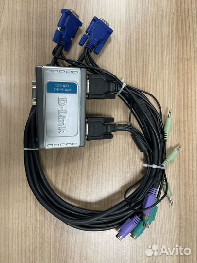 Kvm переключатель D-Link kvm-121