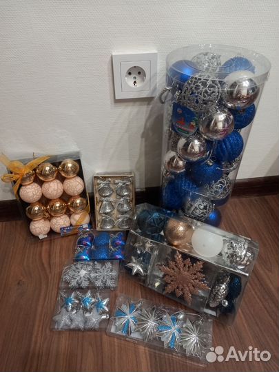 Набор елочных игрушек