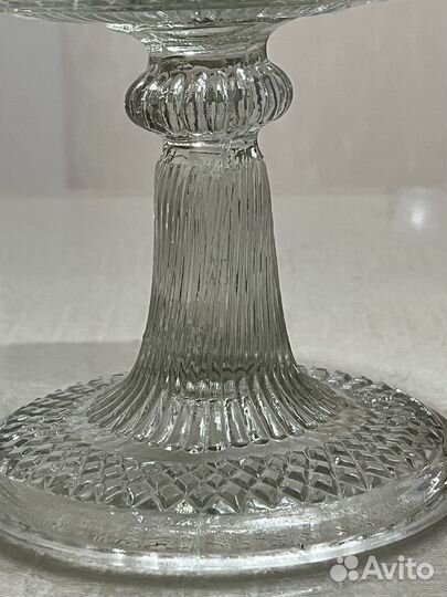 Ваза для фруктов на ножке СССР