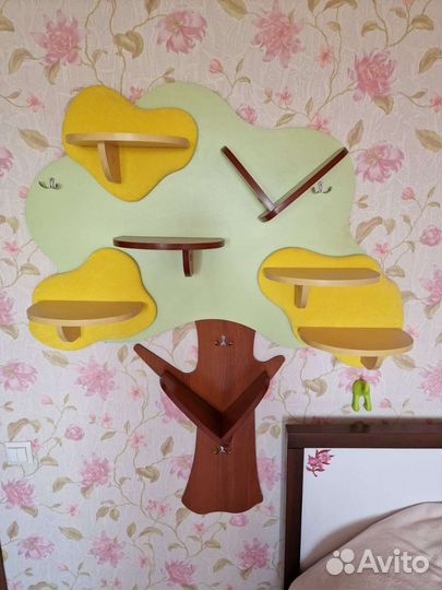 Полка настенная в детскую комнату бу