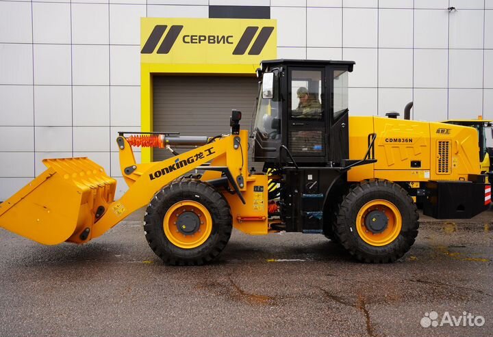 Фронтальный погрузчик Lonking CDM833, 2023