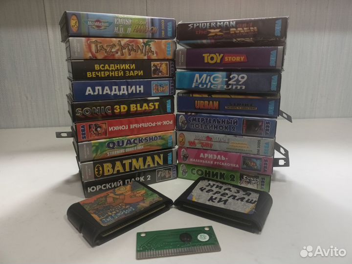 Sega mega drive x, 2 / картриджи