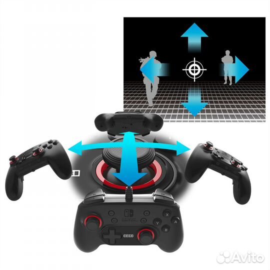 Switch: Hori. Проводной контроллер Horipad Plus