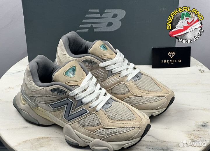 Кроссовки New Balance 9060 бежевые