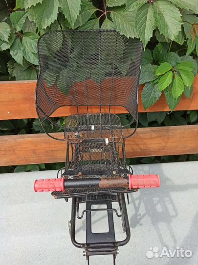 Багажник на велосипед+ детское сиденье