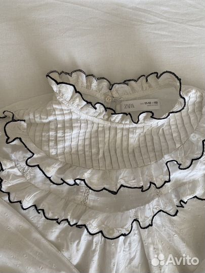 Блузка zara для девочки 152