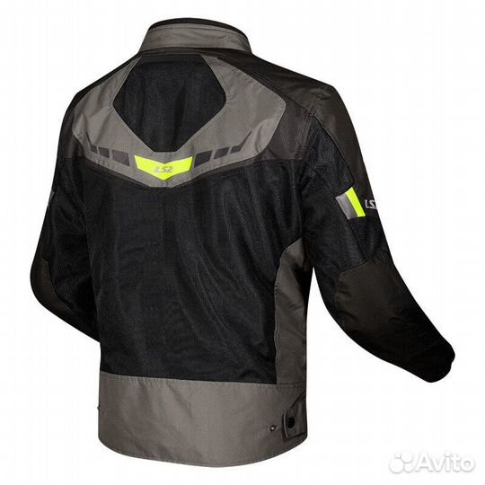 Ls2 Garda Air мотокуртка Green Yellow Зеленый