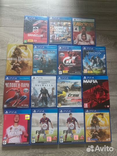 Диски на ps4