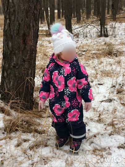Зимний комбинезон для девочки 110 futurino