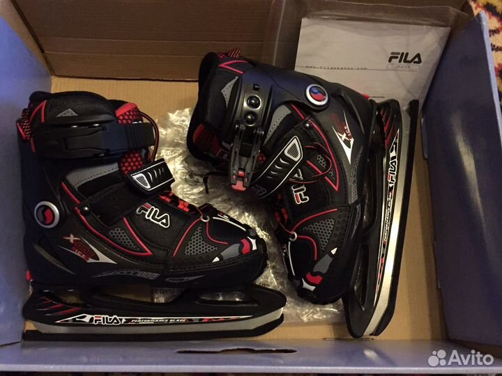Коньки раздвижные fila размер 29-32