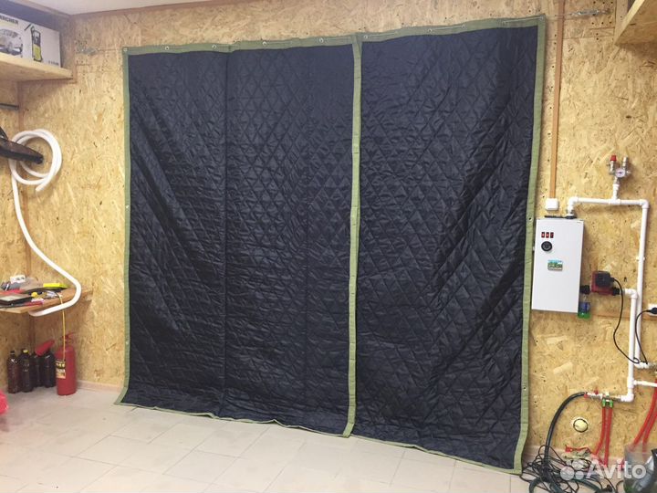 Завеса на производство, гараж, бокс, штора