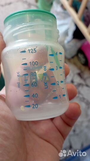 Бутылочка avent с клапаном