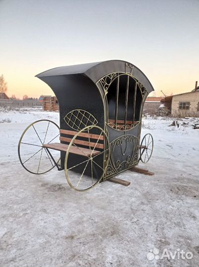Кареты для лошади изготовление под заказ