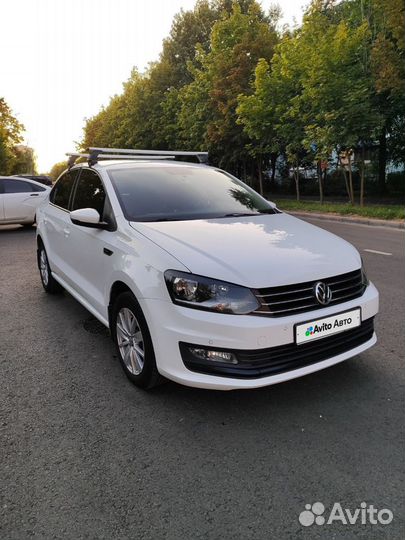 Volkswagen Polo 1.6 AT, 2018, 126 578 км