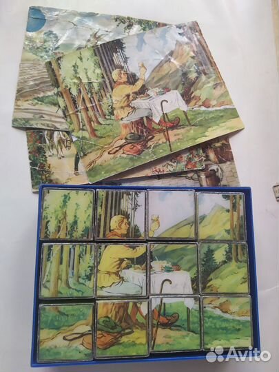 Детские игрушки кубики