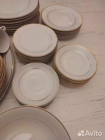 Столовый сервиз фарфор 70 предметов