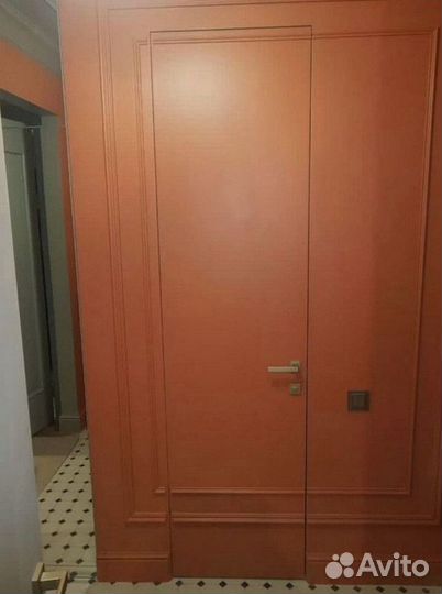 Двери скрытые межкомнатные под отделку