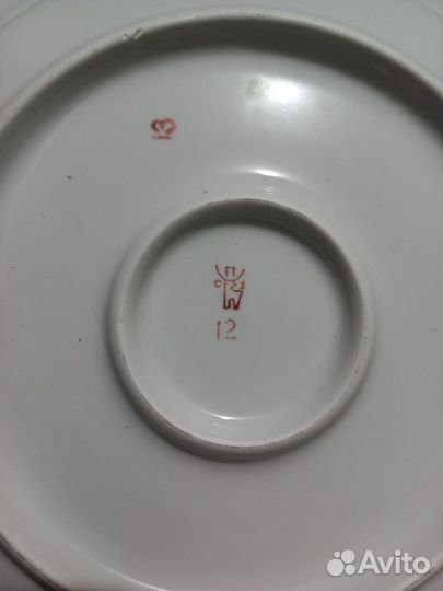 Супница и блюдо фарфор СССР