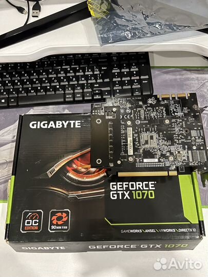 Видеокарта gtx 1070 8gb