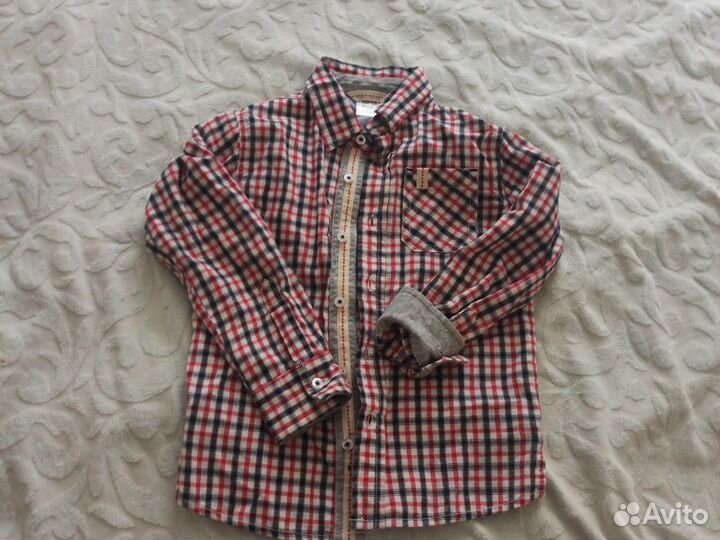 Рубашка для мальчика 110