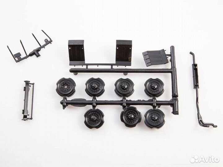 Сборная модель урал- 377 бортовой 1393AVD