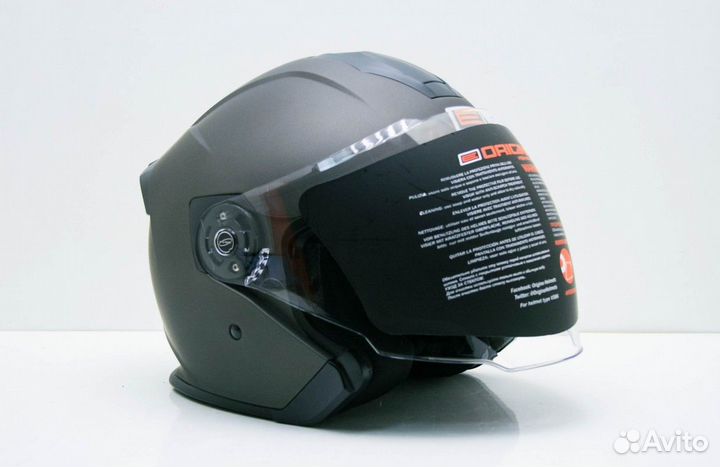 Шлем origine palio solid титановый матовый (открыт