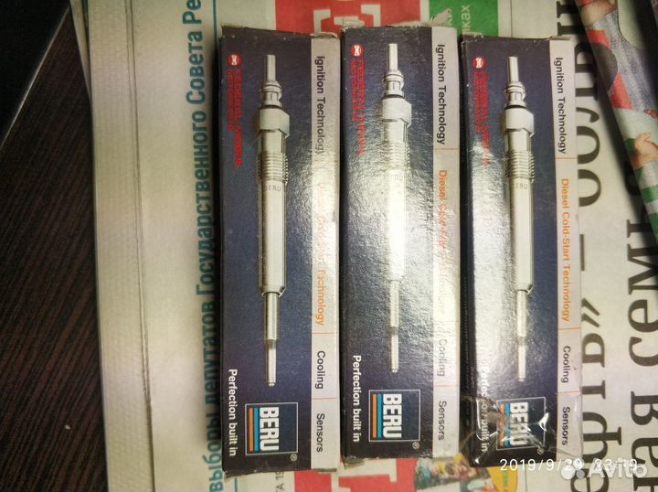 Свечи накала Beru 0 100 226 373