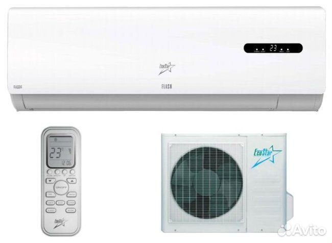 Кондиционер Ecostar KVS-S12HT.1/OUT