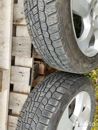 Зимние колеса на largus крос