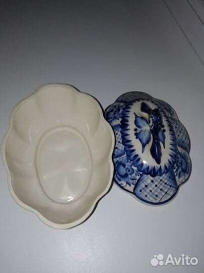 Салатник, конфетница. Гжель