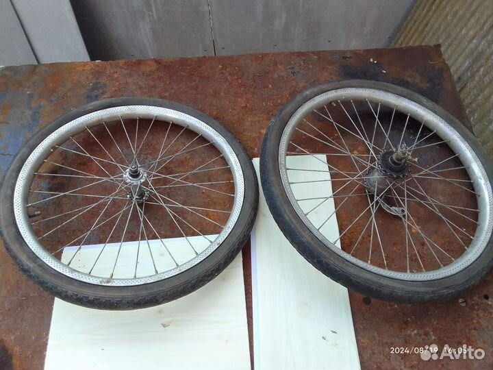 Колеса от раскладного велосипеда аист