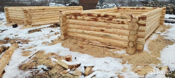 Сруб для бани 6х3 полный комплект