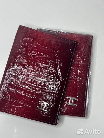 Обложка на паспорт chanel