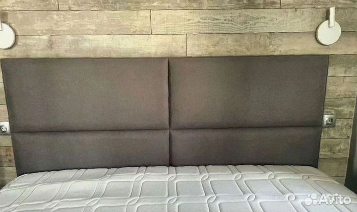 Кровать дизайнерская мягкая