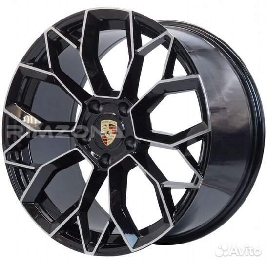 Литой диск в стиле Porsche R21 5x130