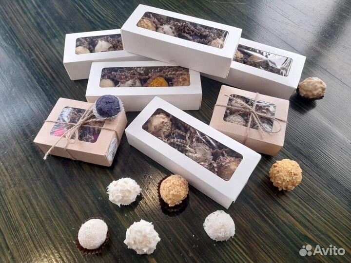 Сырные трюфели, конфеты ручной работы