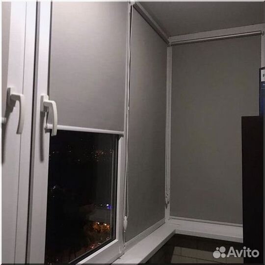 Шторы рулонные Блэкаут на заказ новые