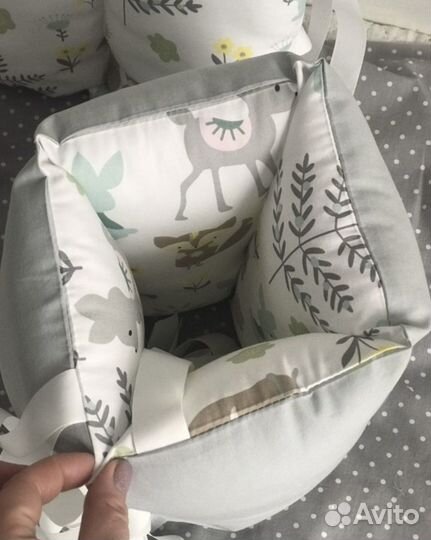 Бортики в кроватку