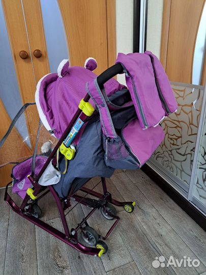 Санки коляска ника
