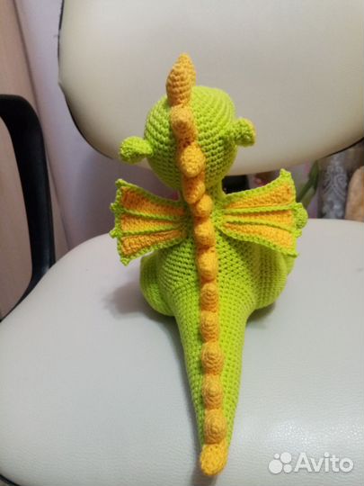 Дракончик вязанный