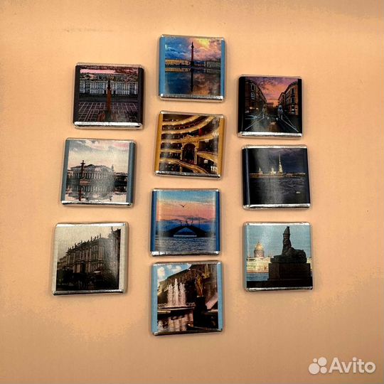 Шоколад с логотипом 5г