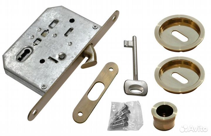 Ручка Morelli для раздвижных дверей MHS-1 L AB цве