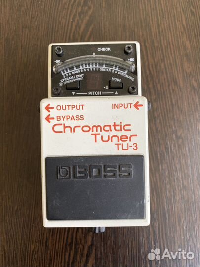 Гитарная педаль boss tu-3