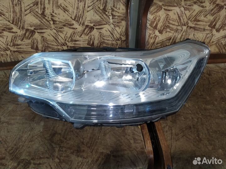 Citroen c5 фара левая дорестайл