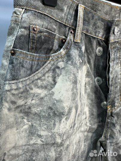 Acne studios джинсы широкие