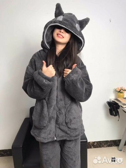 Домашний костюм женский теплый